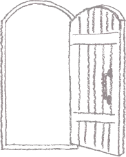 ドアのイラスト