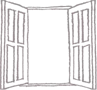 窓のイラスト