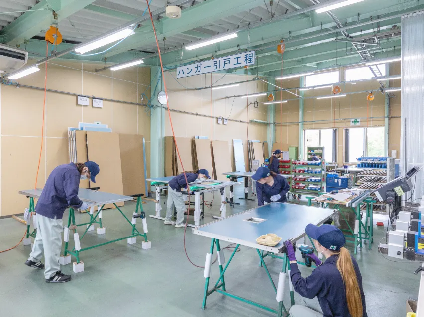 製造工場内の様子