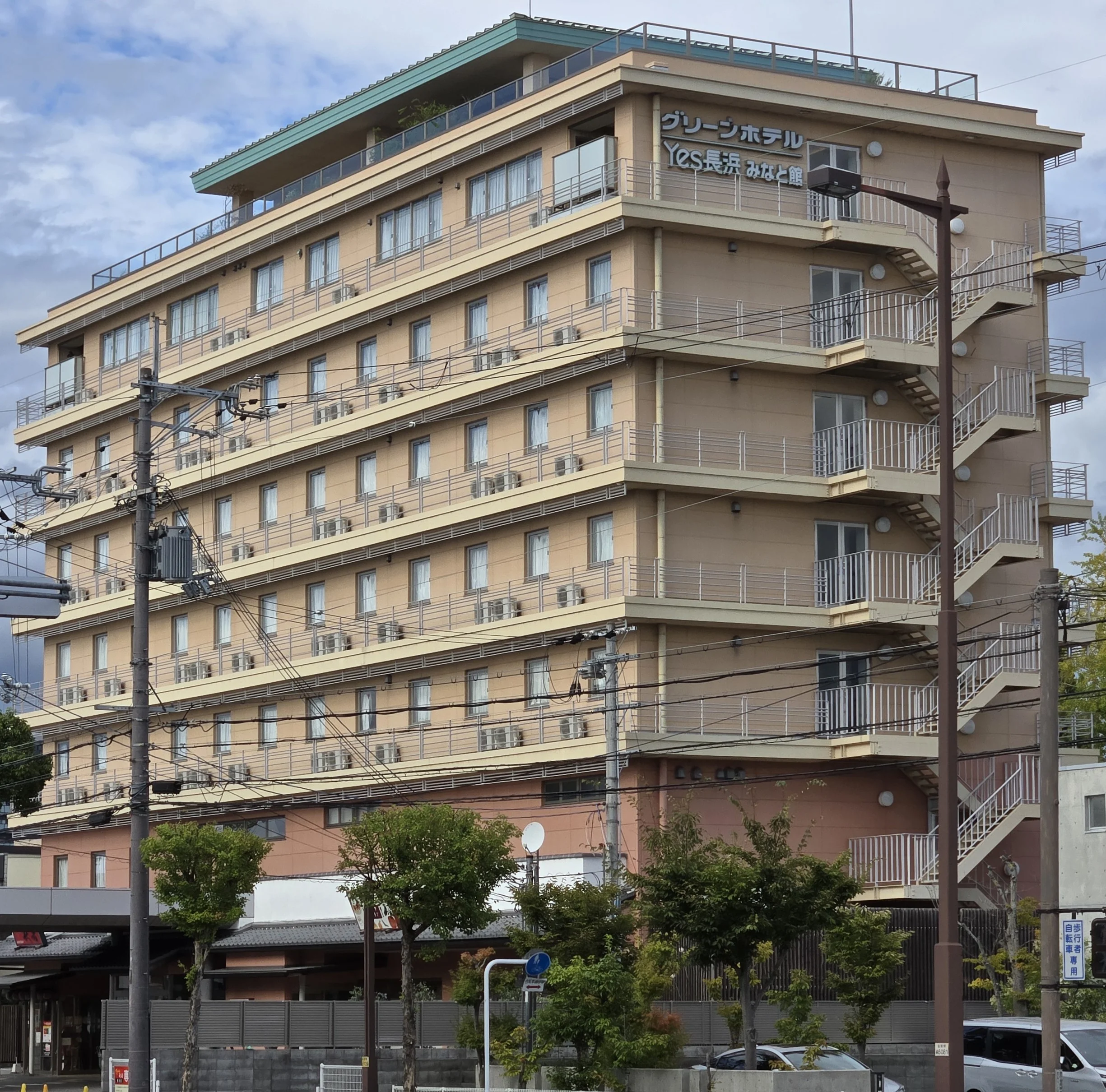 グリーンホテルYes長浜みなと館新築工事の施工事例