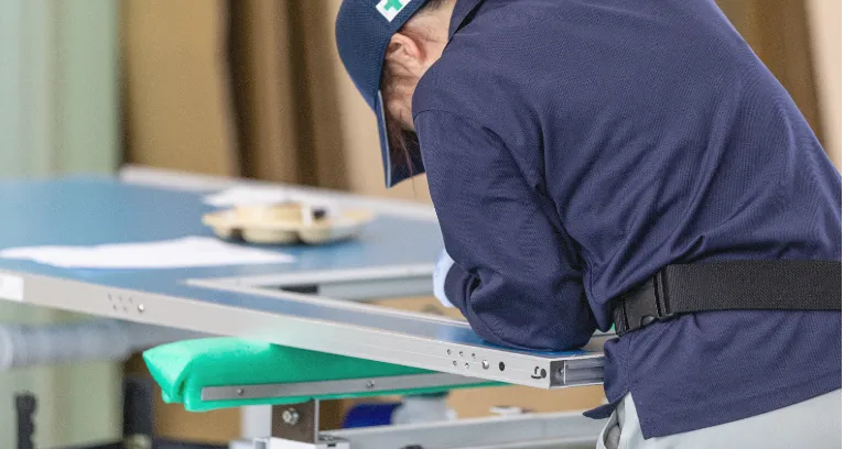ドアの製造工程
